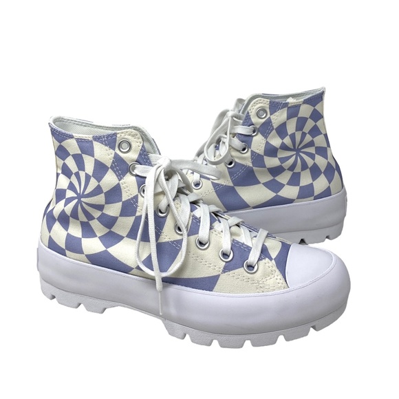 Converse Chuck Taylor Lugged Shoe Skate Canvas Women Casual Purple Candy A10019C - Picture 5 of 10